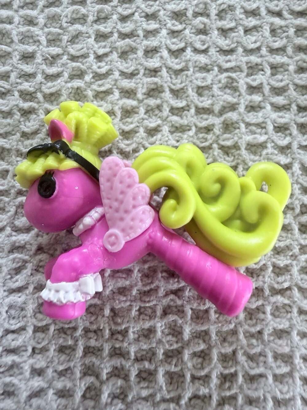 Lalaloopsy Mini Pony Carousel Set Pink and Green Pony Figure